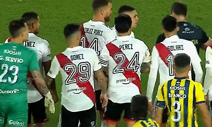 Χαμός στο Ρίβερ Πλέιτ-Ροσάριο Σεντράλ: Ο Κιντέρο έσπρωξε τον διαιτητή και αποβλήθηκε