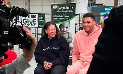 Σπουδαία κίνηση: Η οικογένεια Αντετοκούνμπο συγκεντρώνει χρήματα και πάνες για οικογένειες σε ανάγκη