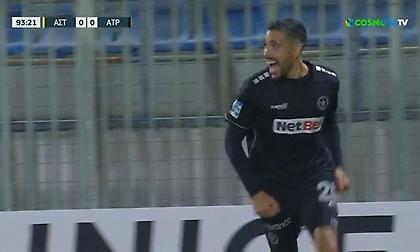 Το βολέ του Κλωναρίδη για το προβάδισμα του Ατρόμητου στην παράταση!