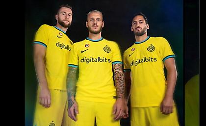 Η τρίτη εμφάνιση της Ίντερ στα… κίτρινα!