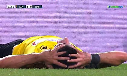 Απείλησε και... τραυματίστηκε ο Μάνταλος