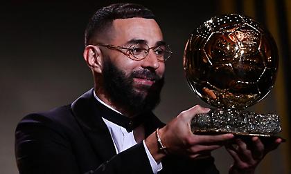 Ο Μπενζεμά κέρδισε τη Χρυσή Μπάλα με τη δεύτερη μεγαλύτερη διαφορά στην ιστορία!