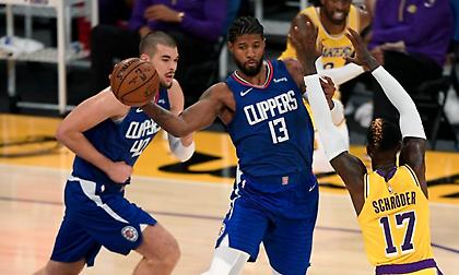 «Θρίαμβος» των Κλίπερς στο ντέρμπι τους Λος Άντζελες