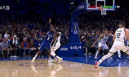 Η αμυνάρα του Χόλιντεϊ στον Χάρντεν που έδωσε τη νίκη στους Μπακς και το λάθος των διαιτητών