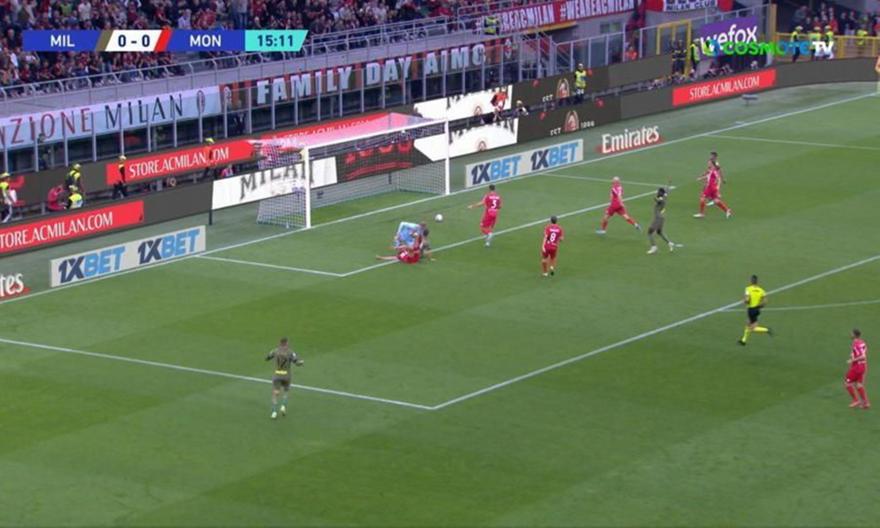 Μίλαν-Μόντσα: Η γκολάρα του Μπραχίμ Ντίαζ με φοβερό σλάλομ