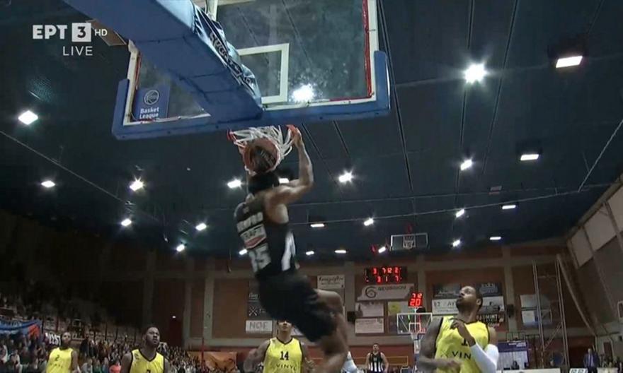 Λαύριο-ΠΑΟΚ: Η τάπα και το ανάποδο κάρφωμα του Ρένφροου