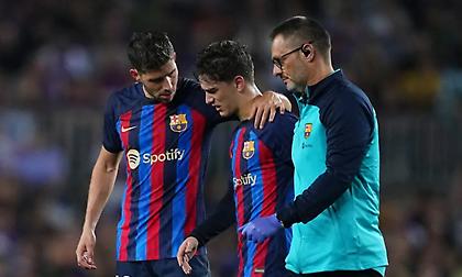 Πλήγμα με Σέρτζι Ρομπέρτο στην Μπαρτσελόνα