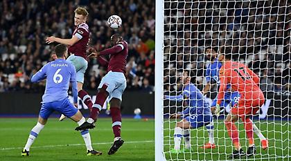 Χτύπησε στο φινάλε κάθε ημιχρόνου και πανηγύρισε ξανά η Γουέστ Χαμ