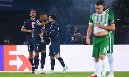 Διπλασίασε τα τέρματα της Παρί με πανέμορφο πλασέ ο Εμπαπέ!