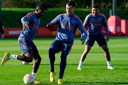 Ο Κριστιάνο Ρονάλντο επέστρεψε στις προπονήσεις της Μάντσεστερ Γιουνάιτεντ