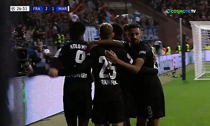 Έκρυψε τη μπάλα και την έμφανισε στα δίχτυα της Μαρσέιγ η Άιντραχτ για το 2-1