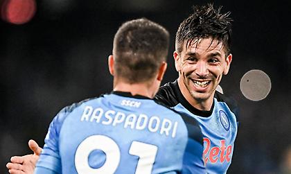 «Καθάρισε» από το 16' τη Ρέιντζερς με δύο γκολ Σιμεόνε η Νάπολι!