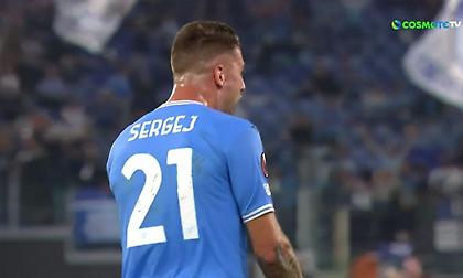 Ο Μιλίνκοβιτς-Σάβιτς ισοφάρισε για τη Λάτσιο κόντρα στη Μίντιλαντ