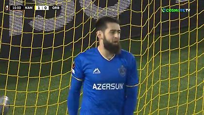 Τραγικό λάθος του τερματοφύλακα της Καραμπάγκ και 1-0 για τη Ναντ