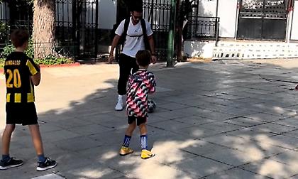 Ο Αργυρός παίζει μπάλα με... Ρονάλντο και Μάνταλο