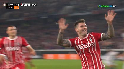 Το γκολ του Κίμπλερ που στέρησε τη νίκη στον Ολυμπιακό στο 93'