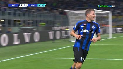 Δεύτερο γκολ για την Ίντερ με ασύλληπτο κεραυνό του Μπαρέλα