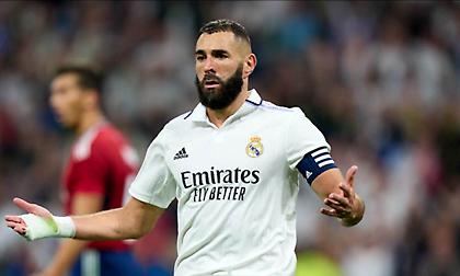 Ξανά εκτός ο Μπενζεμά