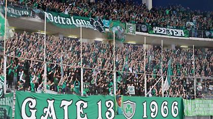 Έκσταση στο Πανθεσσαλικό με ατελείωτο τραγούδι παικτών και εξέδρας με τη λήξη