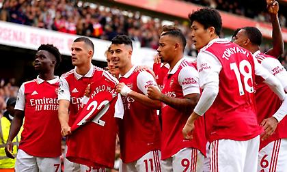 Ξανά κορυφή με επιβλητική πεντάρα στη Νότιγχαμ η Άρσεναλ!