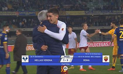 Τα highlights από τη νίκη της Ρόμα επί της Βερόνα