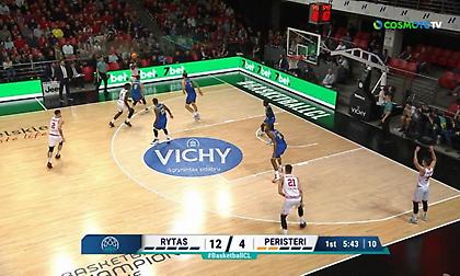 Τα highlights της βαριάς ήττας του Περιστερίου bwin από τη Ρίτας