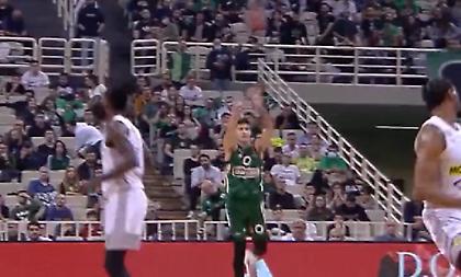 ΑΣΥΛΛΗΠΤΟ buzzer beater του Καλαϊτζάκη από τη μία ρακέτα στην άλλη!