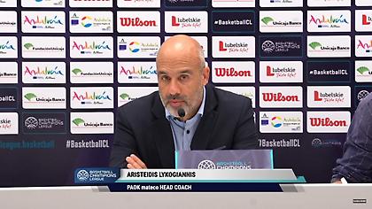 Λυκογιάννης: «Δεν είχαμε ενέργεια στο τέλος. Έπαθε ρήξη συνδέσμων ο Ντάρκο-Κέλι»