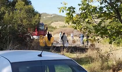 Απανθρακωμένο πτώμα εντοπίστηκε σε χωράφι στη Λιβαδειά