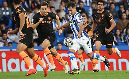 Aντεξε η Σοσιεδάδ, χαμένη ευκαιρία για Βαλένθια