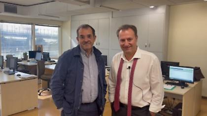 Παύλος Τσίμας και Δημήτρης Οικονόμου λύνουν τις γραβάτες και μιλούν για το Παναθηναϊκός-Ολυμπιακός