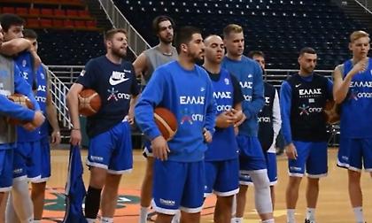 Μια… ματιά στην προπόνηση της Εθνικής στο ΟΑΚΑ
