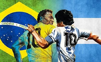 Μαραντόνα vs Πελέ: Το… 10 το καλό!