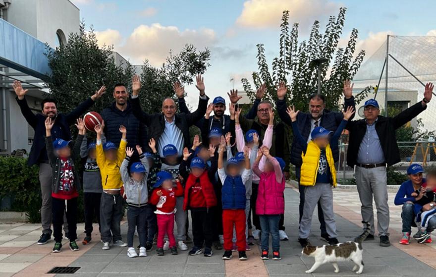 Επίσκεψη της ΕΟΚ στα «Παιδικά Χωριά SOS»