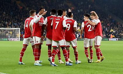 Άρσεναλ αποφασισμένη για τίτλο: Λύγισε τη Γουλβς και έφυγε στο +5 από τη Σίτι!