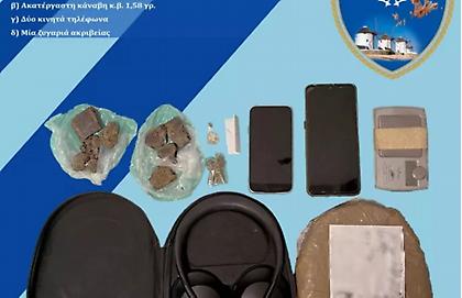 Μύκονος: Δύο συλλήψεις για παραλαβή δεμάτων με ναρκωτικά