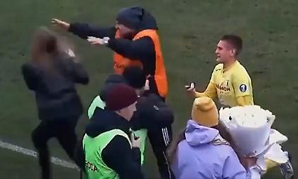 Σεκιουριτάς πέταξε έξω… κοπέλα την ώρα που παίκτης της έκανε πρόταση γάμου! (video)