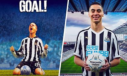 Ο Μίγκελ Αλμιρόν φοράει τη φανέλα του Σαντιάγκο Μούνιεθ για τη Νιούκαστλ και βάζει πολλά… «Goal»!