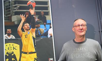 Πήρε το όνομα του Γέλοβατς το γυμναστήριο στο κλειστό της ΑΕΚ: «Στέβαν, παίζεις μαζί μας»!