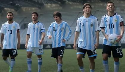 Και οι... πέντε μουντιαλικοί Μέσι μαζί: Η επική διαφήμιση της Adidas για τον Αργεντινό άσο!