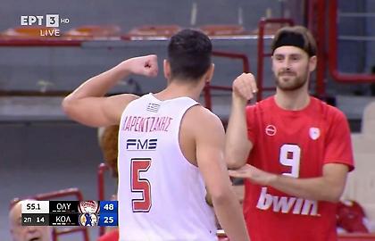 Με την καθιερωμένη… κόμπρα πανηγύρισαν Λαρεντζάκης-Πάπας