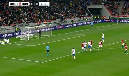 Ισοφάρισε με πέναλτι του Μπακασέτα η Ελλάδα!