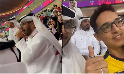 Οπαδός του Εκουαδόρ αρπάχτηκε με Καταριανό, στο τέλος τα βρήκαν και κάθισαν μαζί