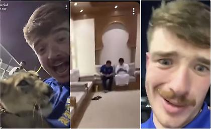 Άγγλοι οπαδοί ισχυρίζονται πως πέρασαν ξέφρενη νύχτα με γιο σεΐχη και... λιοντάρια στο Κατάρ