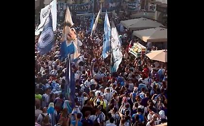 Πάρτι στους δρόμους της Ντόχα από τους Αργεντινούς