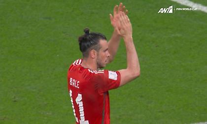 Γνώρισε την αποθέωση μετά τη λήξη του ματς ο Γκάρεθ Μπέιλ