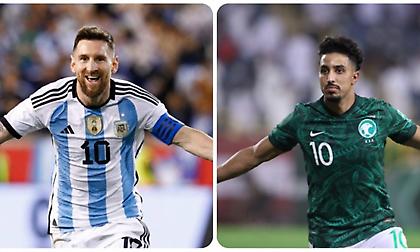 Αργεντινή-Σαουδική Αραβία: Μπαίνουν στον... χορό του φετινού Μουντιάλ ο Μέσι και η παρέα του