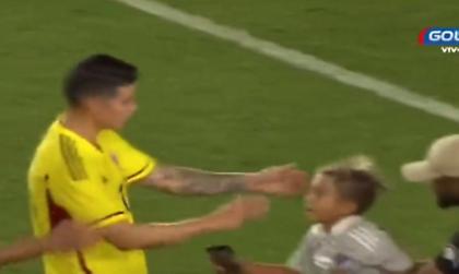 Χάμες και Φαλκάο... γλίτωσαν από σεκιουριτά ένα παιδάκι που ήθελε να βγάλει φωτογραφία μαζί τους