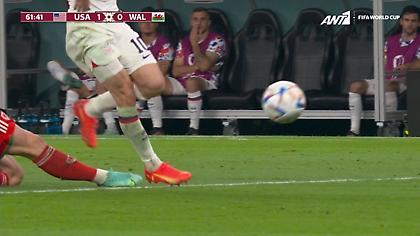 ΗΠΑ-Ουαλία: Το πέναλτι που ζήτησε ο Πούλισικ