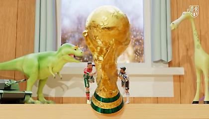 Φοβερό animation α λα Toy Story: Μέσι και Ρονάλντο... σώζουν το Μουντιάλ